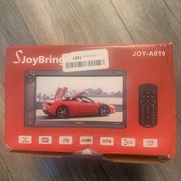 NWT SJOYBRING 7” HD Touchscreen Double Din Car Stereo TOUCHSCREEN - Picture 2 of 12